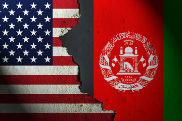 Relations between America and Afghanistan. America vs Afghanistan.