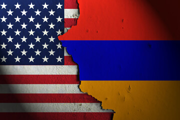 Relations between America and Armenia. America vs Armenia.