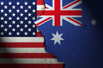 Relations between America and Australia. America vs Australia.