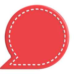 Price tag. Price label. 3D illustration.