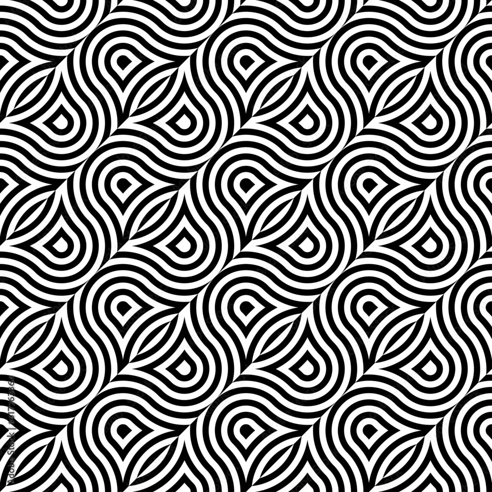 Poster herringbone pattern. seamless geometric art deco design background. vector image