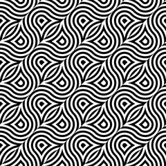 Fototapeta premium Herringbone pattern. Seamless geometric art deco design background. Vector image