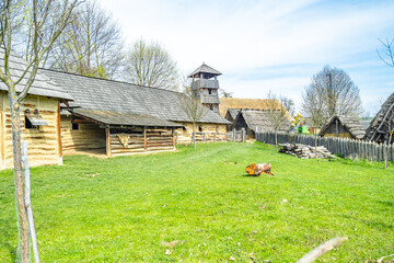 Archeoskanzen Modra, open air museum of Great Moravian settlement, Modra, Europe