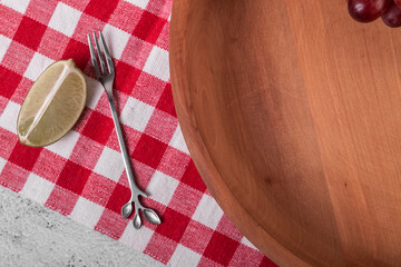 wooden kitchen table