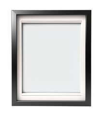 Contemporary art gallery picture frame wall mockup