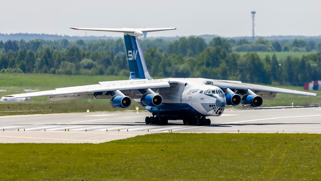 Vilnius Lithuania 2023-05-21
Reg: 4K-AZ40. SILK WAY. ILYUSHIN IL-76