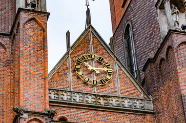 Old clock tower, fragment 