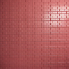 Pink Tile Wall Checkered Background with Texture. Ceramic Wall and Floor Tiles Mosaic