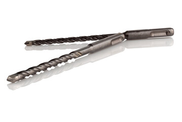 Drills of different diameters on stone, concrete and brick.