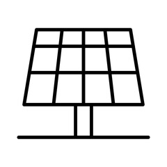 Solar cell icon