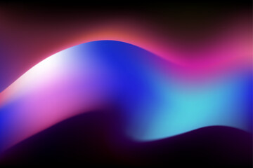 Gradient color Flow curve Background Blue Violet color