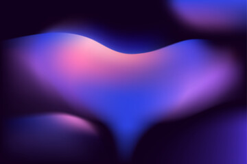 Gradient color Flow curve Background Blue Violet color