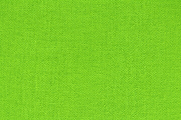 Obraz premium Light green cotton fabric cloth texture for background, natural textile pattern.