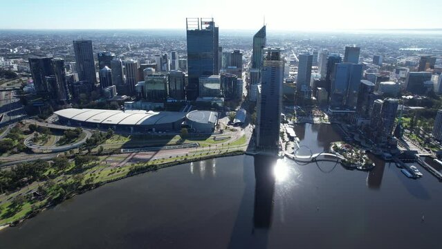 Perth aerial view drop down