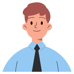 Businessman Avatar Illustration