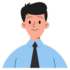 Businessman Avatar Illustration
