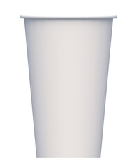 white paper cup