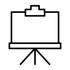 Painting stand icon