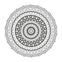lace pattern decoration vector  illustration