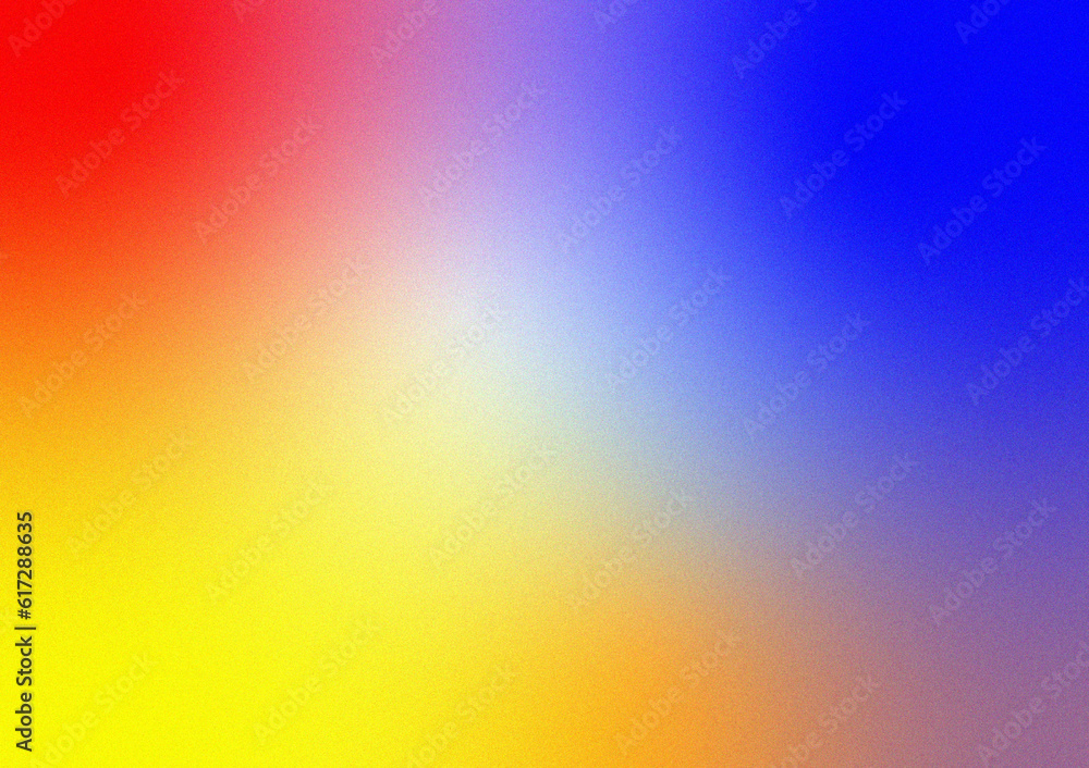 Poster blurred vibrant gradient background grain effect abstract background concept illustration paper text