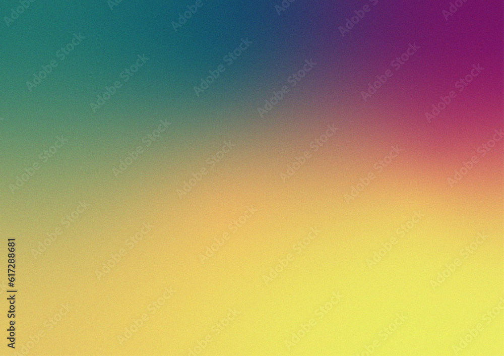 Poster blurred vibrant gradient background grain effect abstract background concept illustration paper text
