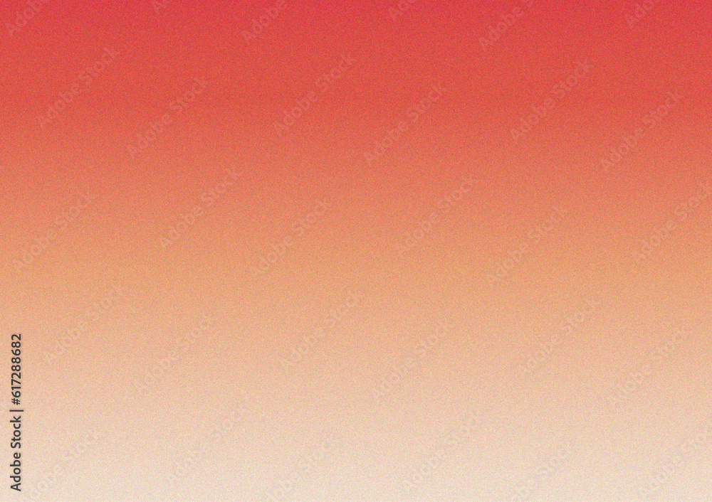 Poster orange background. gradient. grain effect. free space frame background concept.