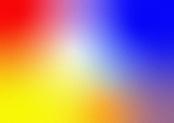Blurred vibrant gradient background grain effect abstract background concept illustration paper texture blank space