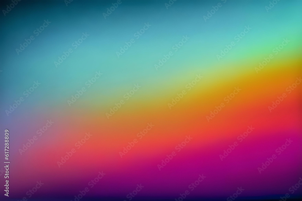 Poster colors gradient background, grainy texture effect