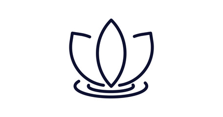 asian icon. Thin line asian icon from nature collection. Outline vector isolated on white background. Editable asian symbol can be used web and mobile