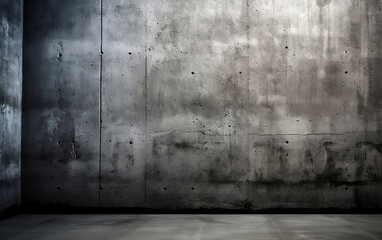 Concrete wall texture. Abstract background and texture for design. Generative AI