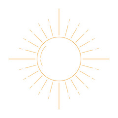 Boho Sun Element