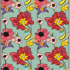 seamless floral pattern