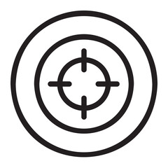 target line icon