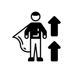 Empowerment icon in vector. Illustration