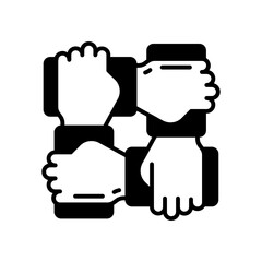 Team Building icon in vector. Illustration