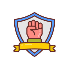 Encourage icon in vector. Illustration