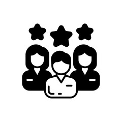 Team icon in vector. Illustration