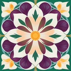 abstract floral background