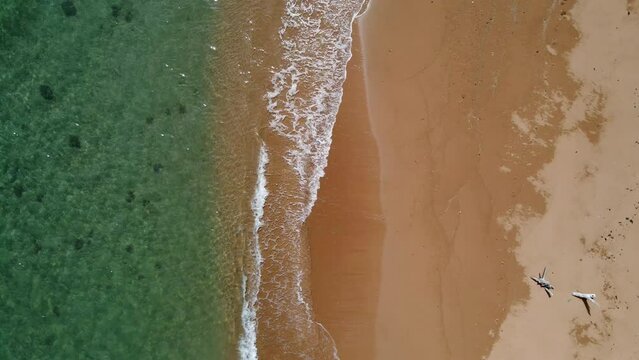 Sea on the beach