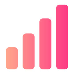 signal status gradient icon