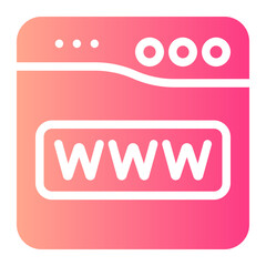 domain gradient icon