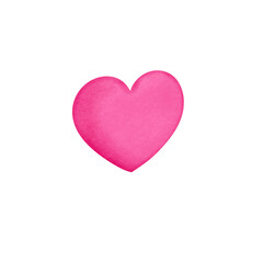 Love quote symbol, heart. Hand drawn work.