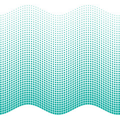 Abstract halftone background