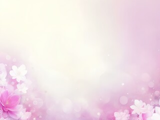 Obraz na płótnie Canvas pink background with flowers