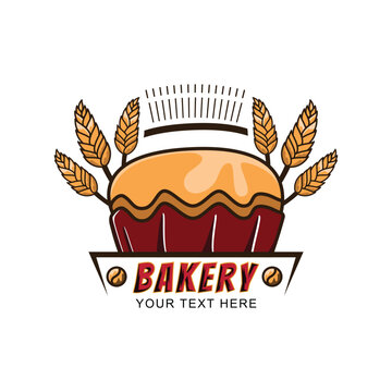 Bakery creative pictogram logo design