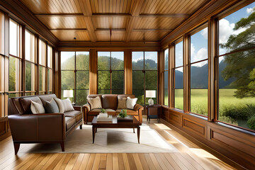 Fototapeta premium Sunlit Conservatory