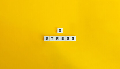 Zero Stress Banner and Concept Image. 