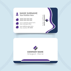 Professional elegant business card template