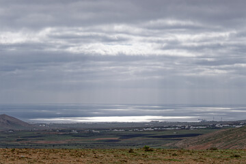 clouds over the atlantic ocean