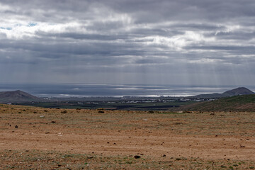 clouds over the atlantic ocean